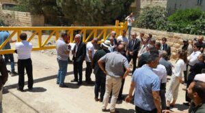 Disparan a diplomáticos en Cisjordania