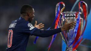 Ousmane Dembélé lleva la Champions League al Roland Garros