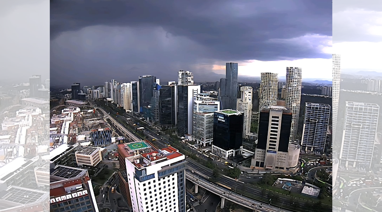 Activan Alerta Amarilla por fuertes lluvias en toda la CDMX