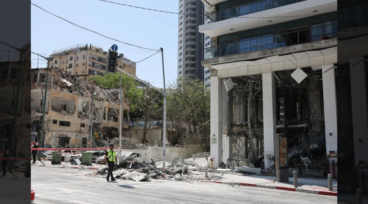 Misil iraní impacta hospital en Israel