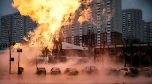 Rusia lanza ataque masivo con drones sobre Ucrania