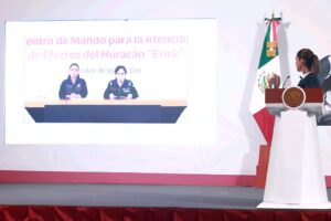 Gobierno despliega más de 17 mil elementos de Marina y Defensa ante la amenaza del huracán Erick