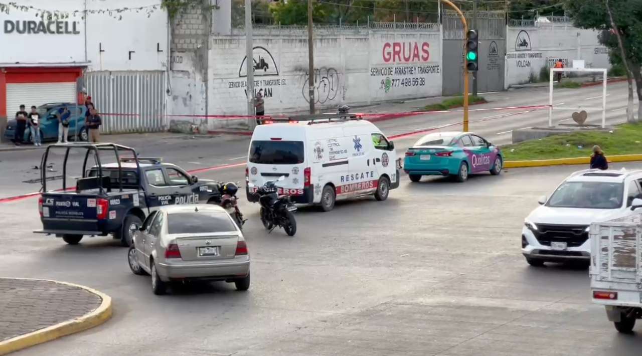 Motociclistas despiden a joven estudiante fallecido en accidente en Jiutepec