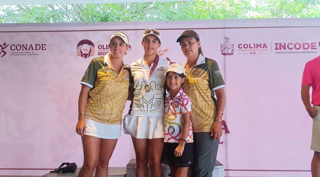 Mía Bárbara Blake se Lleva la Medalla de Plata en Golf en la Olimpiada Nacional 2025