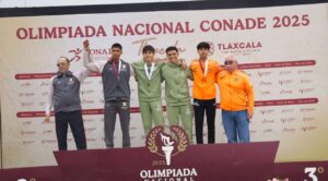 Gana Emilio González medalla de oro para Morelos en atletismo
