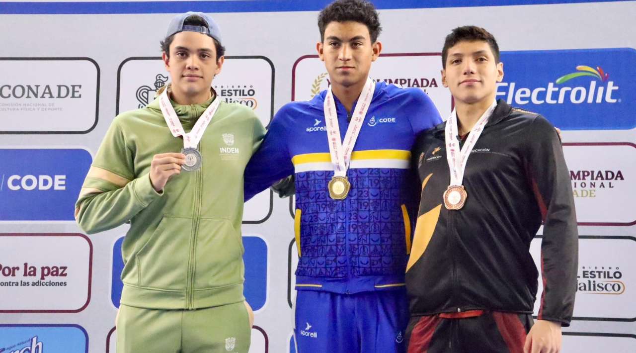 Morelos suma medallas en la Olimpiada Nacional de Natación