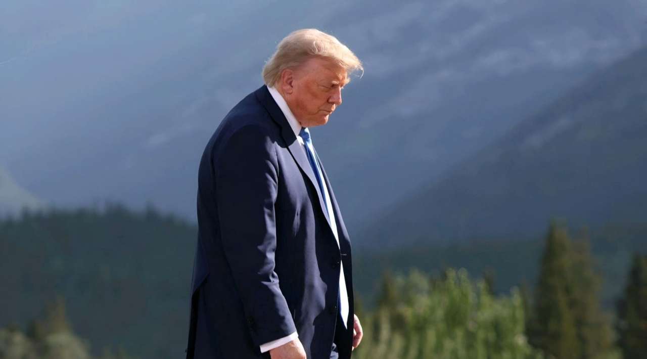 Trump niega que su salida del G7 sea por negociaciones de paz