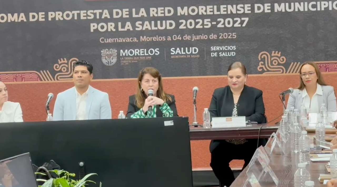 Instalan Red Morelense de Municipios por la Salud; gobernadora llama a trabajar en unidad