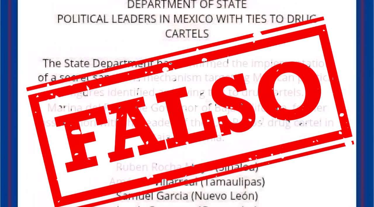 Desmienten autoridades listas de políticos ligados al crimen organizado