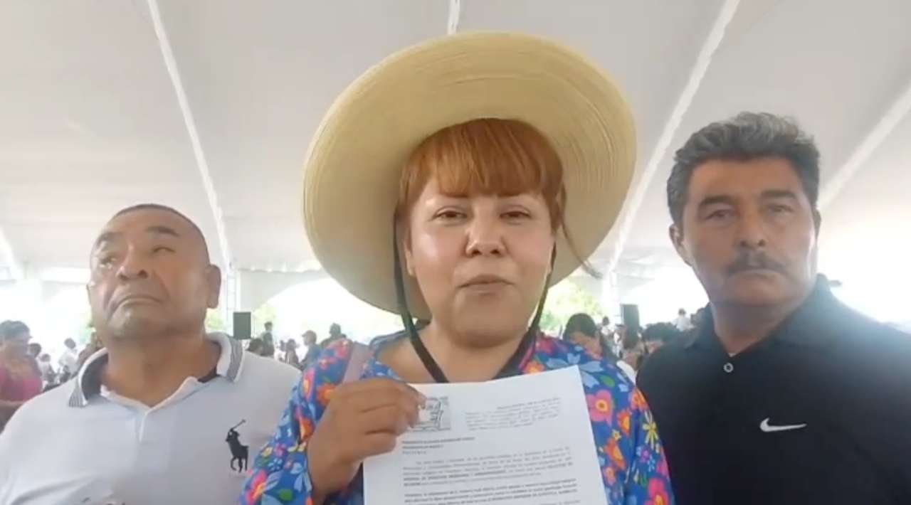 Entregan comunidades indígenas y afromexicanas de Morelos propuesta de Ley General a Claudia Sheinbaum