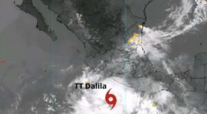 Tormenta tropical “Dalila” pega con fuerza en el Pacífico: se esperan lluvias intensas en cinco estados