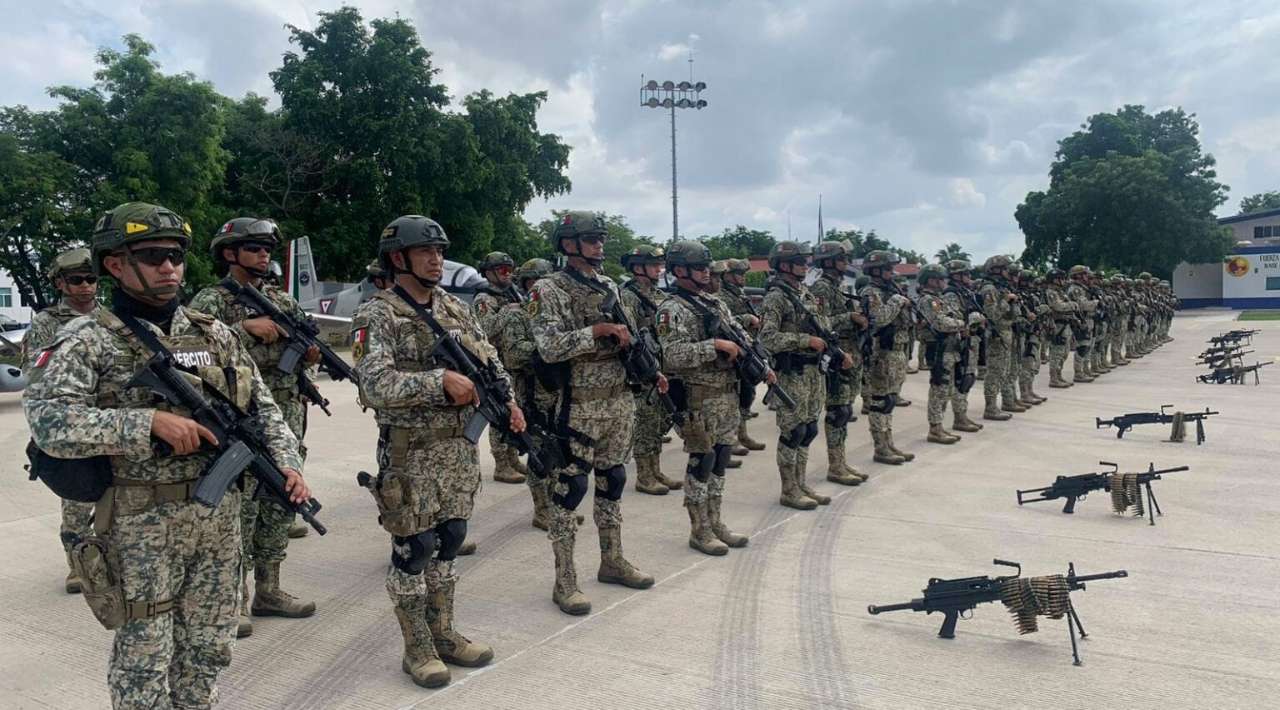 Refuerzan la seguridad en Sinaloa con mil 600 elementos federales