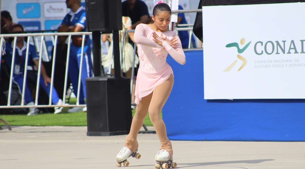 Valeria Tenorio representa a Morelos en Patinaje Artistico en la Olimpiada Nacional CONADE 2025