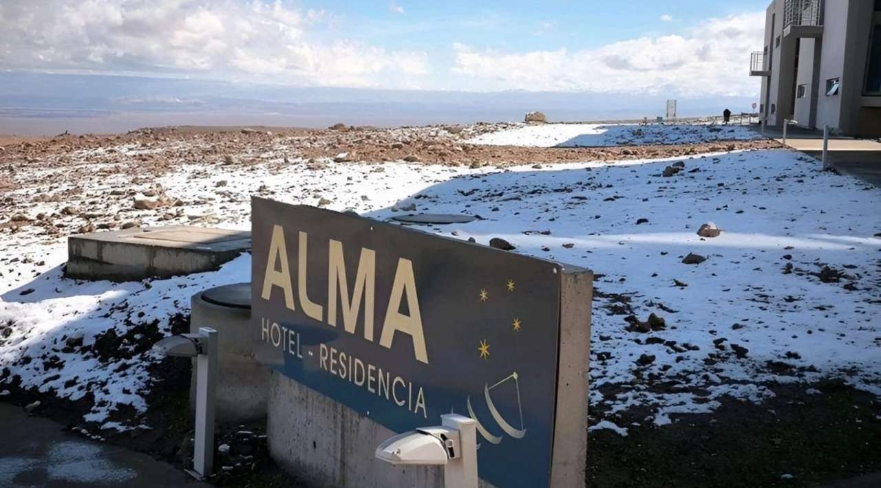 Nieva en el desierto de Atacama, el más árido del mundo