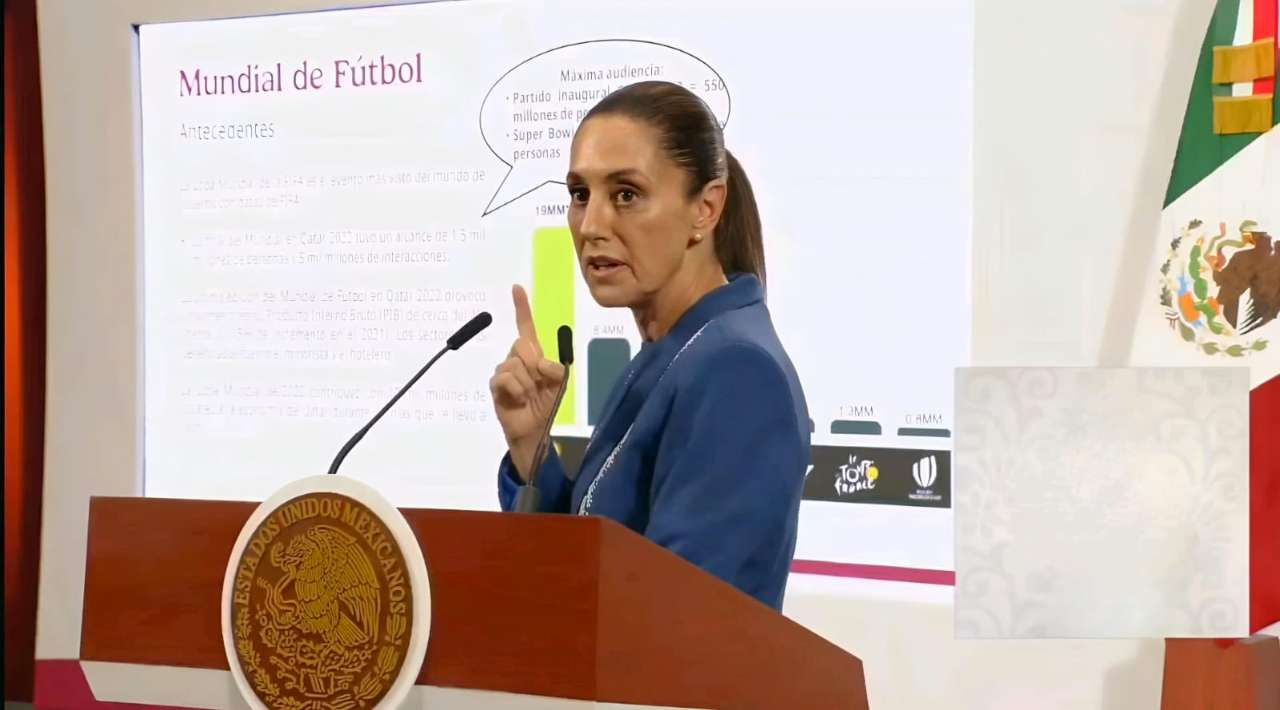 Sheinbaum apuesta por un Mundial que transforme a México