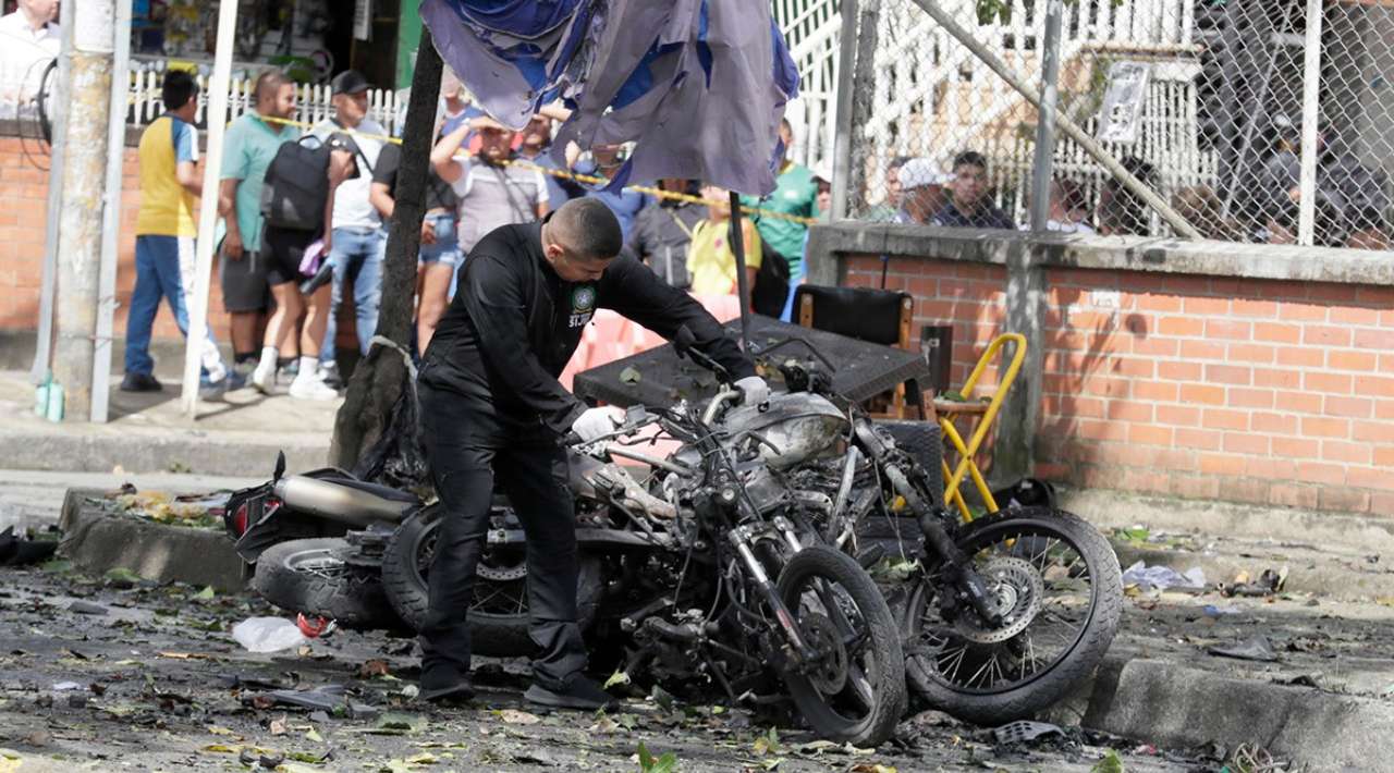 Explosiones en Cali dejan al menos un muerto y varios heridos