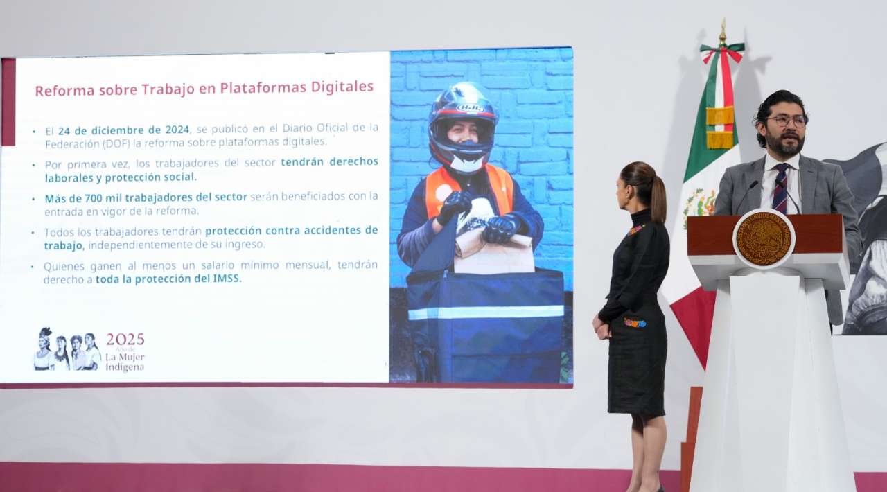 Reforma para trabajadores de apps entrará en fase de prueba