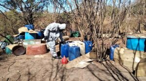 Inhabilitan cuatro zonas usadas para elaborar metanfetamina en Sinaloa