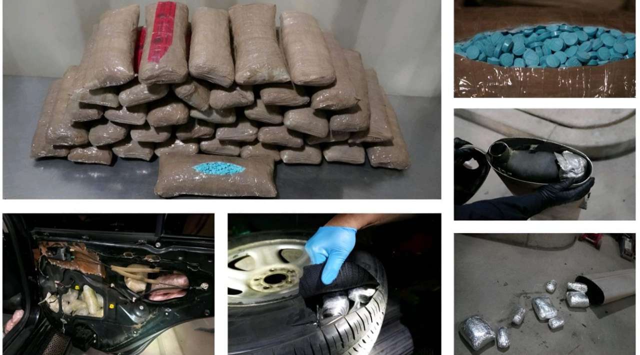Incautan más de un millón de pastillas de fentanilo en garitas de Nogales