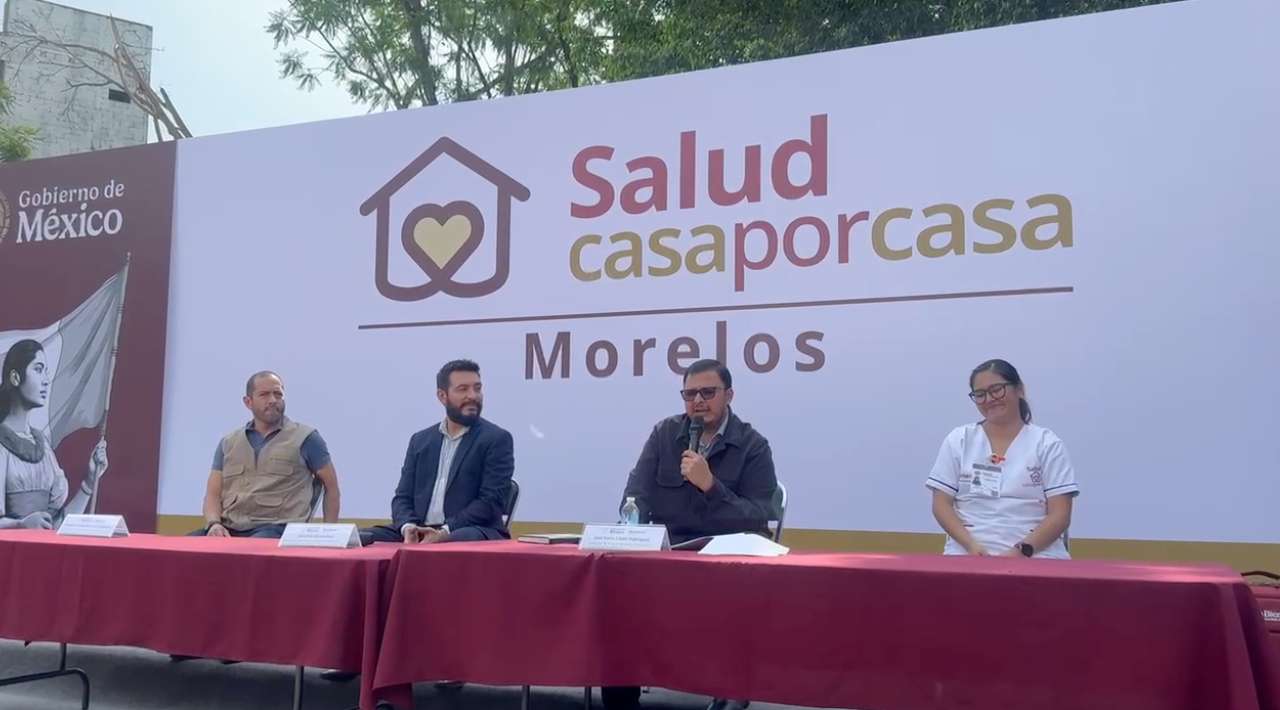 Arranca en Morelos el programa “Salud casa por casa” con más de 165 mil visitas realizadas