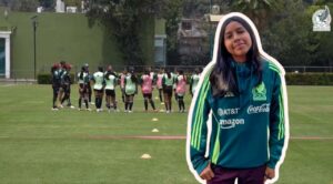 Jugadora morelense se integra con la selección mexicana femenil y a las fuerzas básicas del América femenil.