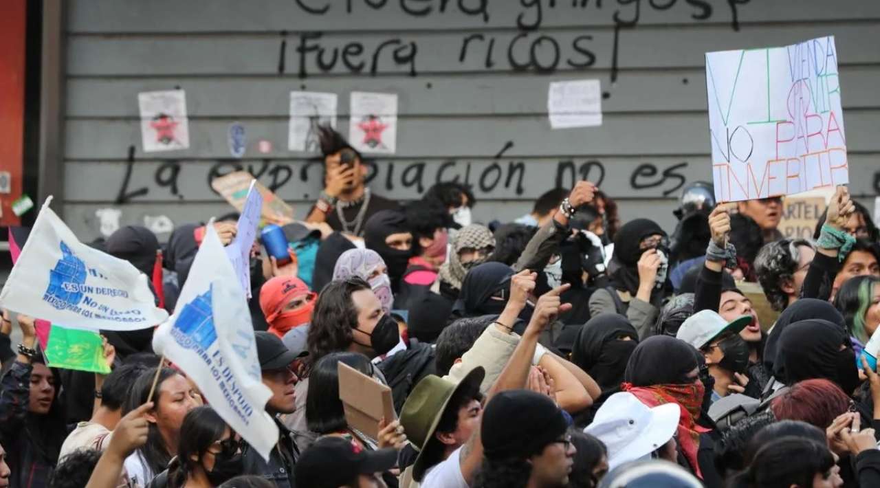 Convocan a tercera marcha contra la gentrificación en CDMX