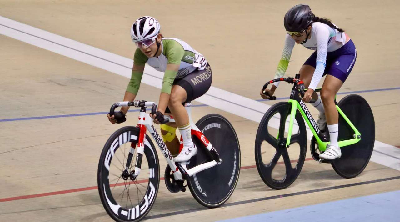 Natalia Rodríguez Hernández, en ciclismo en la Olimpiada Nacional Conade 2025