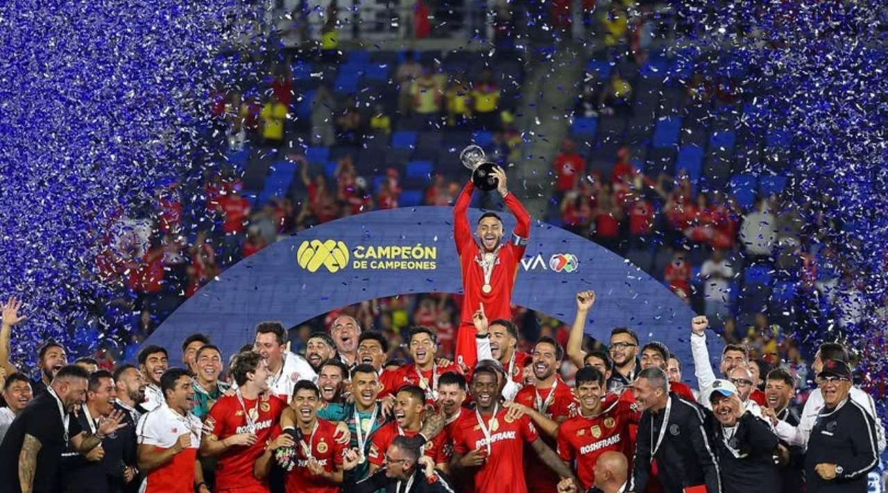 Toluca se Corona Campeón de Campeones con Autoridad