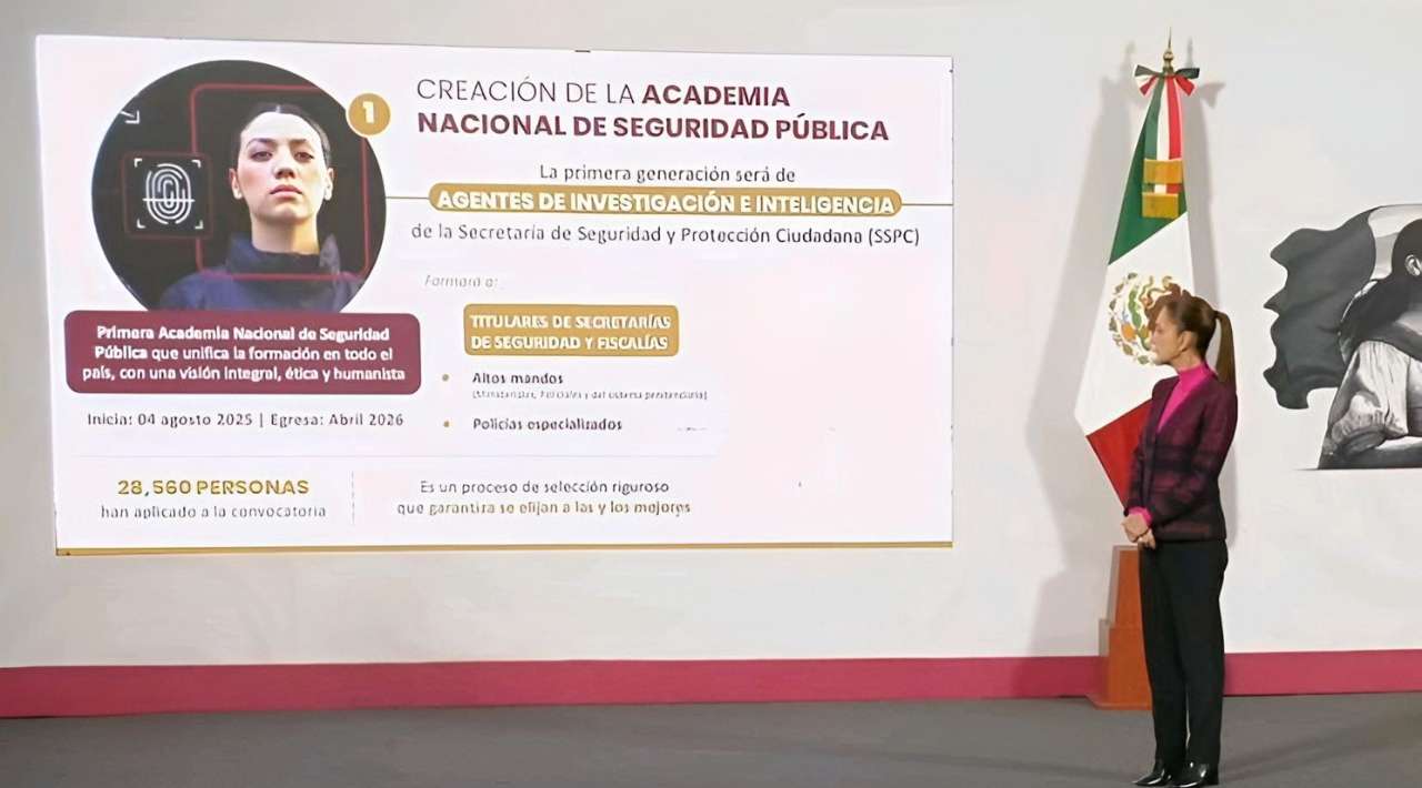 Gobierno anuncia la Academia Nacional de Seguridad Pública