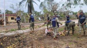 Concluye Plan Marina en zonas afectadas por huracán ‘Erick’ en Oaxaca