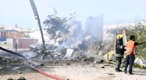 Se estrella helicóptero militar en aeropuerto de Somalia