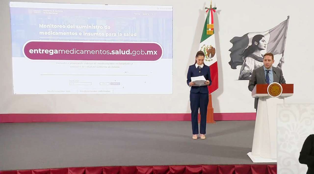 Presentan plataforma para transparentar distribución de medicamentos en México
