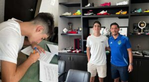 Damián Lomelí, joven talento morelense, firma con Cancún FC y da el salto al futbol profesional