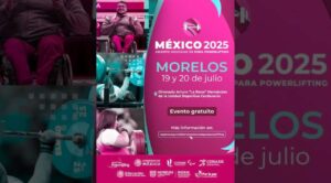 Morelos listo para recibir el Abierto Mexicano de Para Powerlifting 2025
