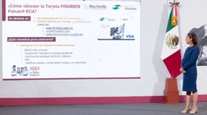 Gobierno de México lanza tarjeta Finabien para facilitar envío de remesas desde EE.UU.
