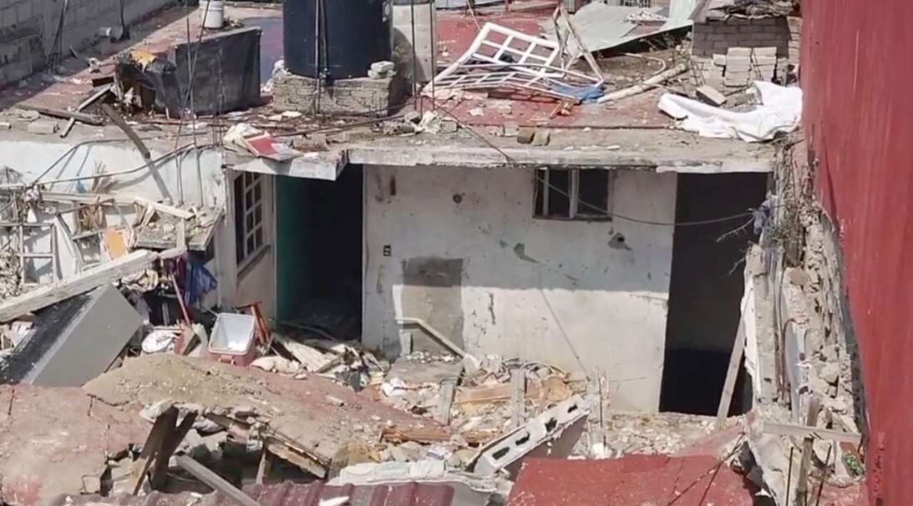 Explosión por gas LP en Tultitlán deja una mujer muerta y seis heridos