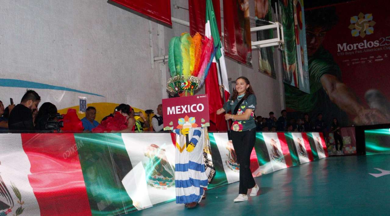 Inauguración de la Copa Panamericana U19 de Voleibol con Éxito en la UAEM