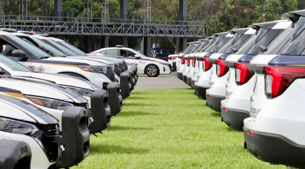 Refuerzan seguridad en CDMX con 3,500 nuevas patrullas y diseño renovado