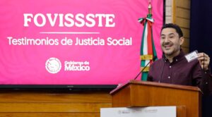 Entrega Martí Batres 300 constancias de condonación dedeudas a créditos de vivienda, en Morelos