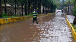 Activan Alertas Naranja y Amarilla por lluvias en la CDMX