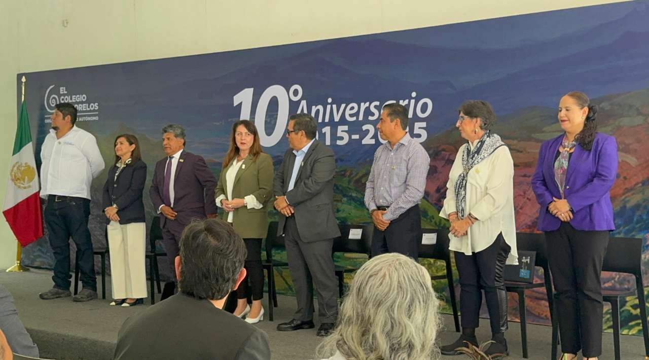 Celebra El Colegio de Morelos su décimo aniversario con visión humanista y territorial