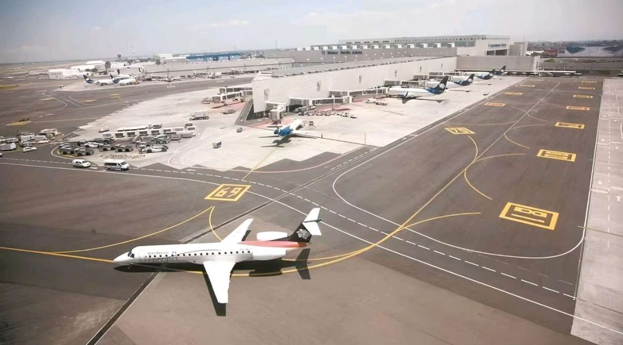 AICM refuerza medidas para operar pese a lluvias intensas