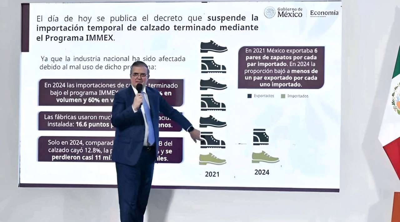 Gobierno federal frena la importación de calzado para proteger empleo y producción nacional