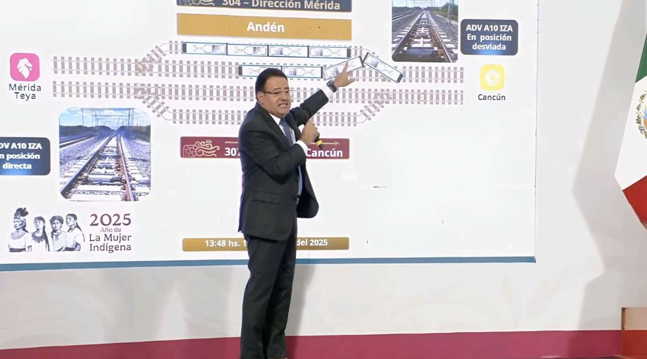 Gobierno aclara que accidente en Tren Maya en Izamal