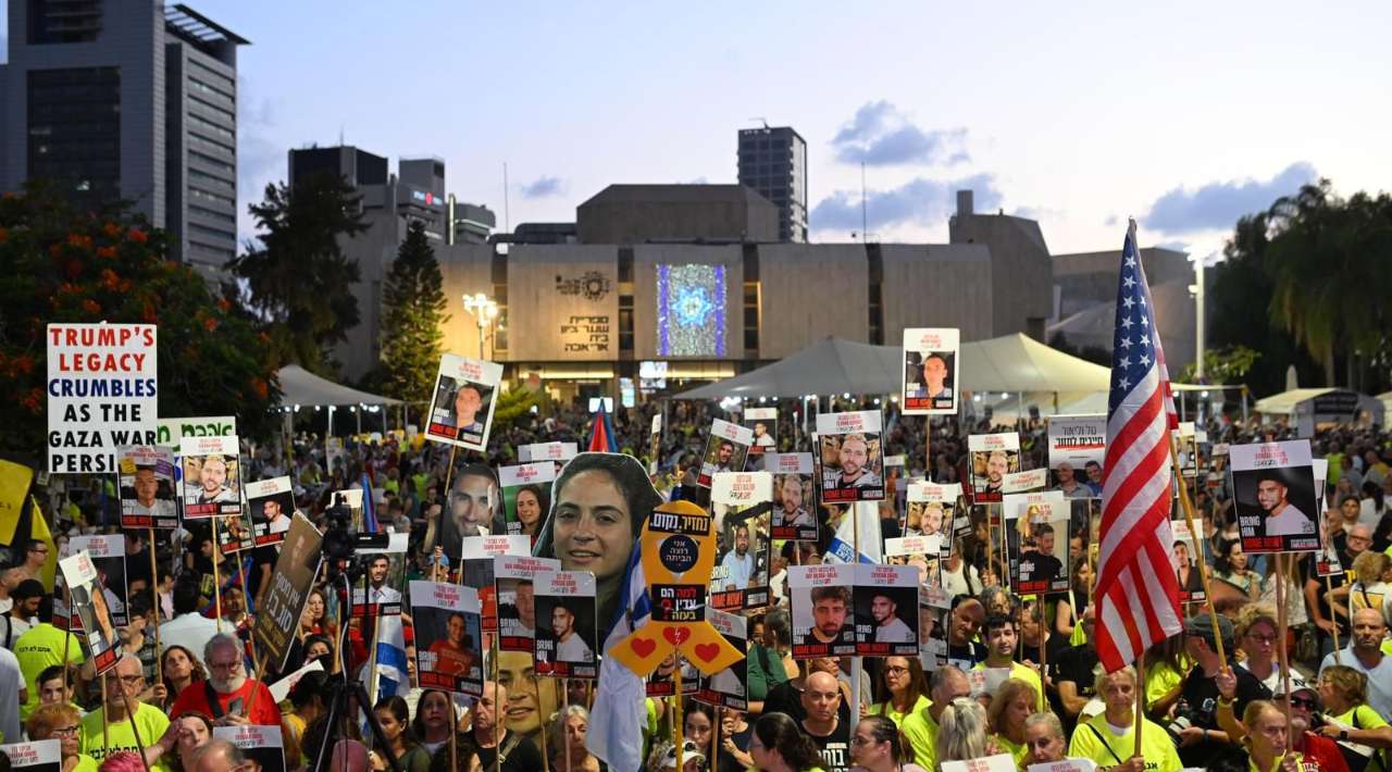 Un millón de israelíes exige fin de la guerra en Gaza y liberación de rehenes