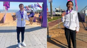 Paulina Alanís y Paulo Strehlkel ponen en alto a Morelos y México en Asunción 2025