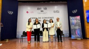 Firman UAEM y RTV Morelos convenio para fortalecer la formación de estudiantes en medios públicos