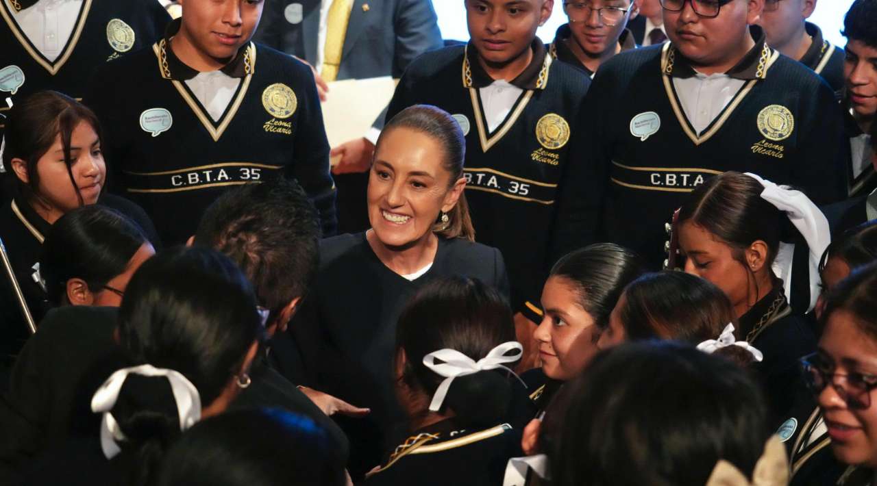 Sheinbaum inaugura el nuevo esquema de Bachillerato Nacional