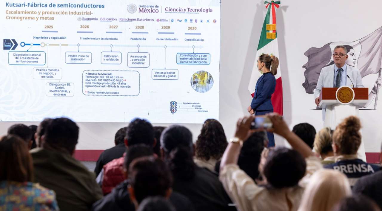 México avanza en el desarrollo de semiconductores con el Centro Nacional “Kutsari”