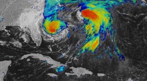 SMN monitorea a “Imelda” y “Humberto”, huracanes en el atlántico que podrían fusionarse